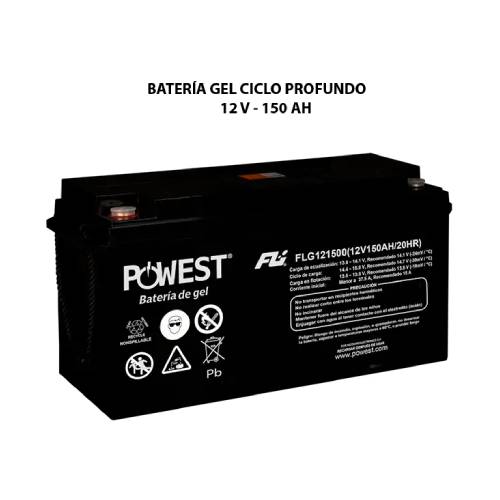 Bateria Gel Ciclo Profundo -12v 150Ah