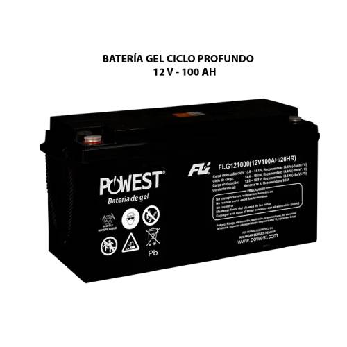 Bateria Gel Ciclo Profundo -12v 100Ah