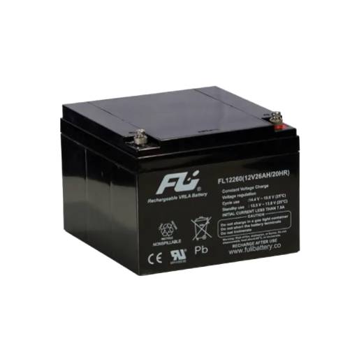 Bateria Sellada 12V-26 AH Fullibattery powest