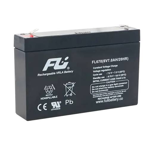 Bateria Sellada 6V-7 AH Fullibattery powest